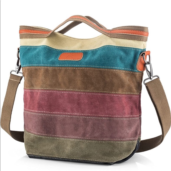 Snugstar canvas crossbody handbag - Picture 1 of 6